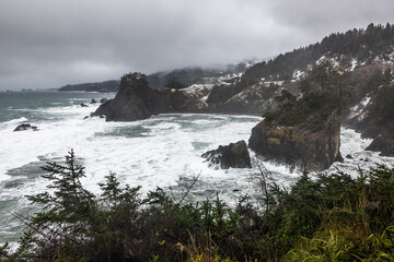 Winter weather in southern Oregon