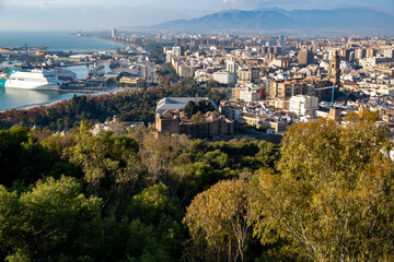 Castillo de Gibralfaro Malaga Spain