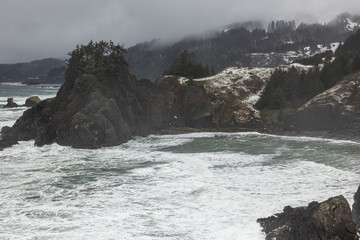 Winter weather in southern Oregon