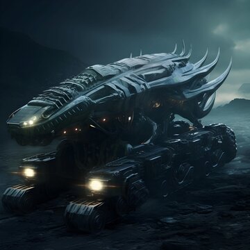 Alien's vehicles with A.I technology 014