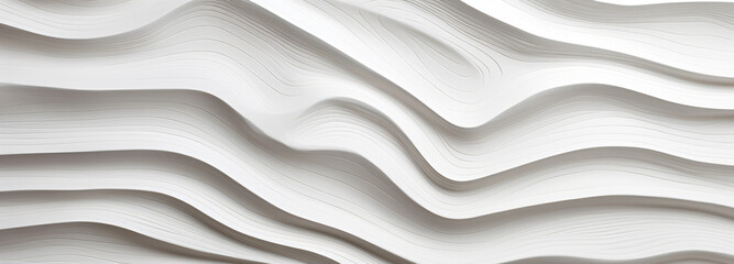white wood background with a flowing pattern, in the style of futuristic organic, shaped canvas, abstraction-création, marble, striped, creased, rounded