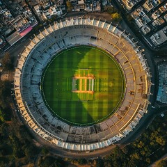 Obraz premium Background Wallpaper Related to Cricket Sports