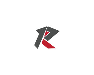 R Letter creative logo design