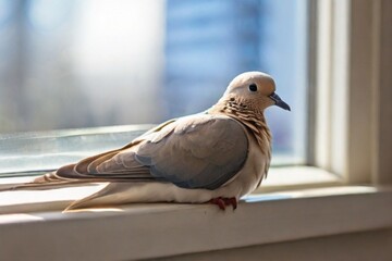 dove on the wall