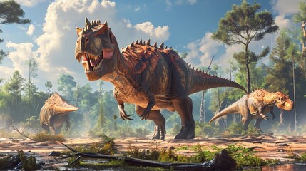 The Reign of Giants: Fearsome Dinosaurs Unleashed
