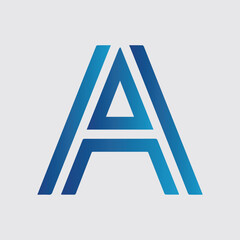 Letter A star logo icon design, Creative letter A logo symbol template elements Vectors