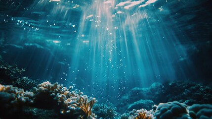 Fantasy World under the Deep Ocean