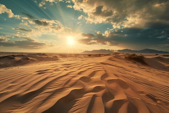 sand desert sly landscape dune nature