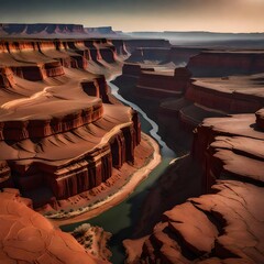Endless desert vistas captured by Daniel Kordan's skilled photography, where the play of light and shadow unveils the rugged beauty of the canyonlands