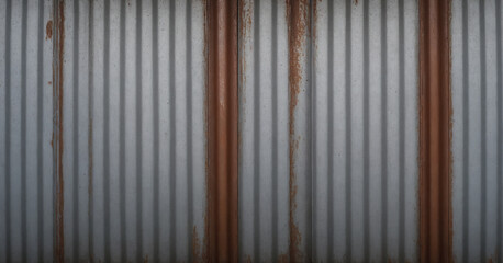 A seamless galvanized steel texture with a mix of grunge and industrial appeal.