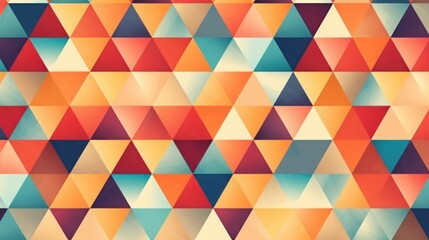 Colorfull geometric patern