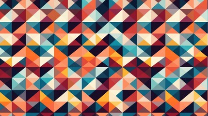 Fototapeta premium Colorfull geometric patern