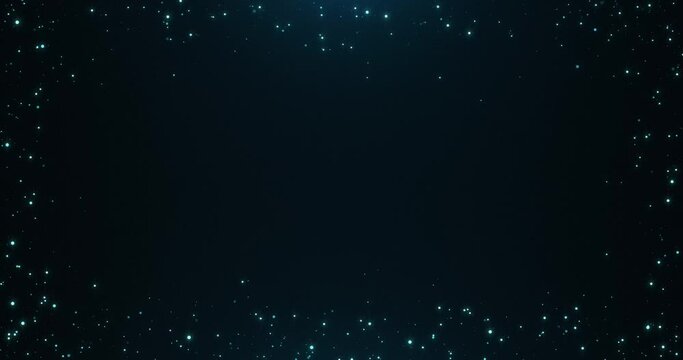 Particles And Dark Background. Stars Particles Background.