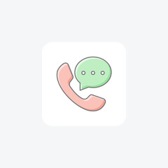 Secure awesome lineal color icon , vector, pixel perfect, illustrator file