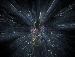 Obraz premium Imaginatory fractal abstract background Image