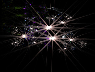 Imaginatory fractal abstract background Image