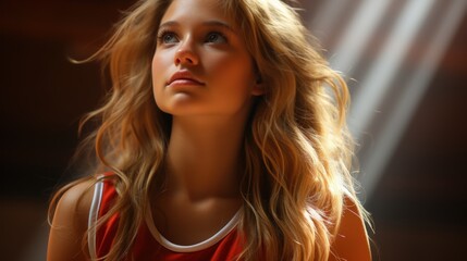 Fototapeta premium training before the athletics tournament