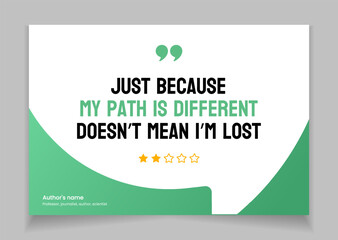 3D bubble testimonial banner, quote, infographic. Social media post template designs for quotes. Empty speech bubbles, quote bubbles and text box. Vector Illustration EPS10.