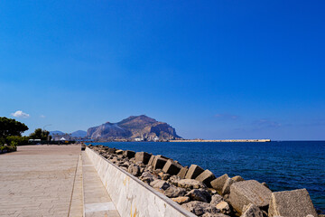 Obraz premium Palermo Harbour sea lanscape