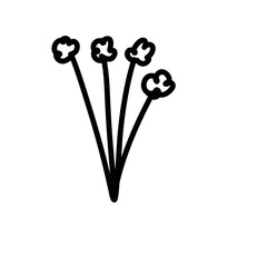 Flower Line Decoration 