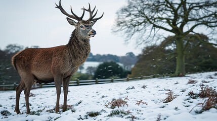 white deer