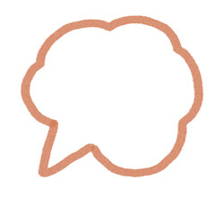 speech bubble isolated