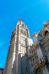 The Cathedral of Saint Mary. Toledo, the city of three cultures: Christian, Muslim and Jewish. Spain. Europe.
