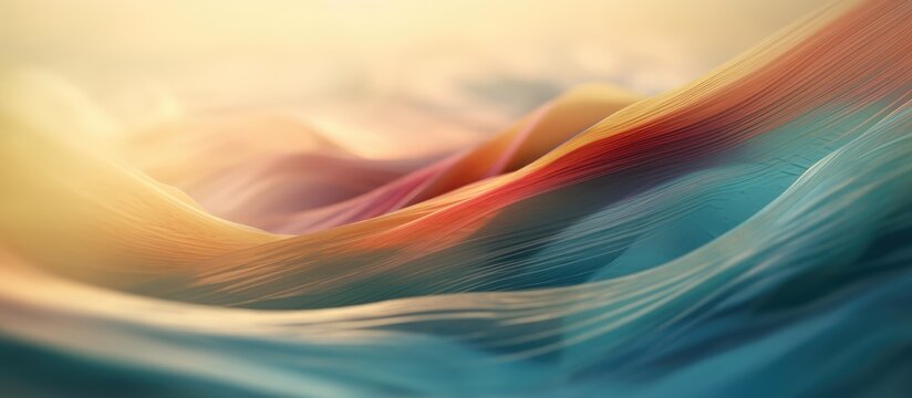 abstract background blur waves