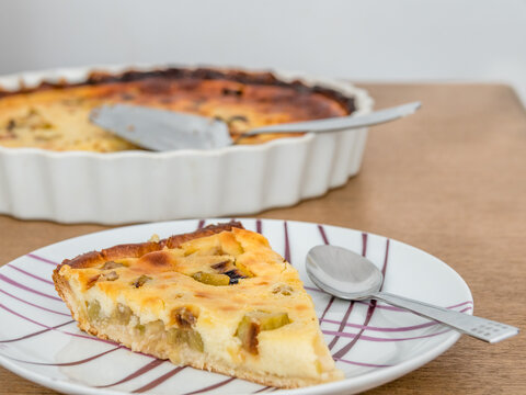 Tarte &agrave; la rhubarbe