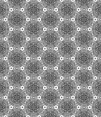 Black seamless abstract pattern. Overlay for background and backdrop. Ornamental design. PNG graphic illustration with transparent background.
