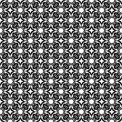 Black seamless abstract pattern. Overlay for background and backdrop. Ornamental design. PNG graphic illustration with transparent background.