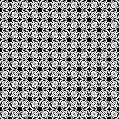 Black seamless abstract pattern. Overlay for background and backdrop. Ornamental design. PNG graphic illustration with transparent background.