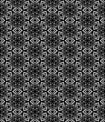 Black seamless abstract pattern. Overlay for background and backdrop. Ornamental design. PNG graphic illustration with transparent background.