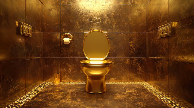 Gold Toilet Stock Photos and Pictures - 7,709 Images