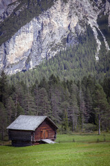 Fototapeta na wymiar Enchanted Dolomiti: the Pralongià plateau