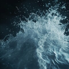 Fototapeta premium Beautiful Wallpaper of Water Simulation