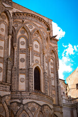 Fototapeta na wymiar Monreale Cathedral in Palermo Sicily