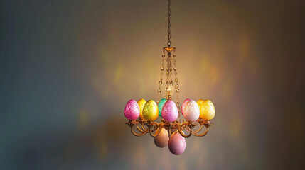 Easter Egg Chandelier Hanging
