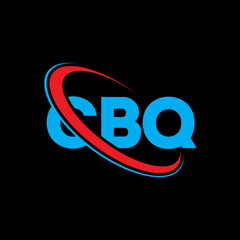 CBQ logo. CBQ letter. CBQ letter logo design. Intitials CBQ logo linked with circle and uppercase monogram logo. CBQ typography for technology, business and real estate brand.