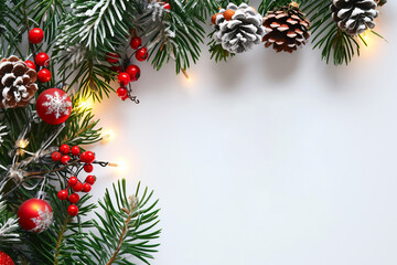 Christmas season greeting card design with a snow background for copy space for use in the festive  season, stock illustration image 