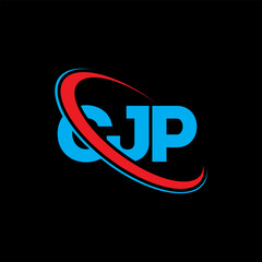 CJP logo. CJP letter. CJP letter logo design. Initials CJP logo linked with circle and uppercase monogram logo. CJP typography for technology, business and real estate brand.