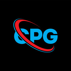 CPG logo. CPG letter. CPG letter logo design. Initials CPG logo linked with circle and uppercase monogram logo. CPG typography for technology, business and real estate brand.