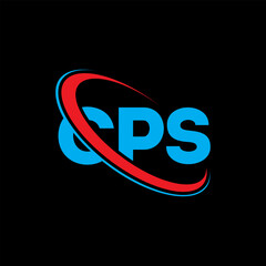 CPS logo. CPS letter. CPS letter logo design. Initials CPS logo linked with circle and uppercase monogram logo. CPS typography for technology, business and real estate brand.