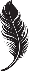 Obraz premium Plume Perfection Skyward Bird Logo Avian Ascent Feathered Elegance Design