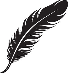 Celestial Plume Vector Avian Emblem Flight Harmony Feathered Logo Design