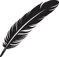 Skylark Serenity Floating Feather Symbol Soaring Spirit Bird Feather Emblem