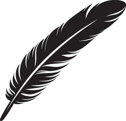 Obraz premium Skylark Serenity Floating Feather Symbol Soaring Spirit Bird Feather Emblem