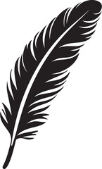 Winged Wonder Elegant Feather Logo Zenith Zephyr Floating Plume Icon