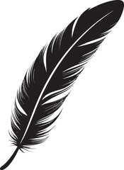 Obraz premium Flight of Fancy Feathered Vector Symbol Feathered Rhapsody Soaring Emblem
