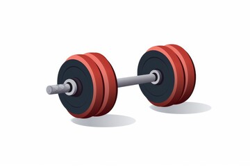 Gym dumbbell icon .Weights for training